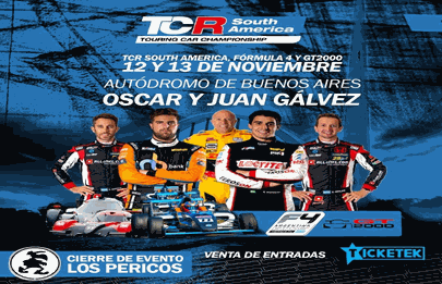  Competencias internacionales en el autódromo Gálvez