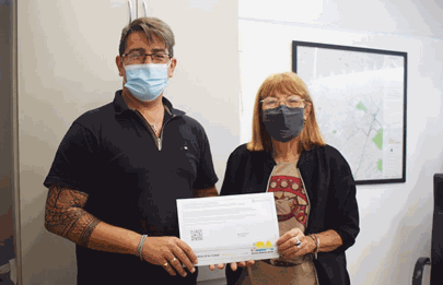 Entregan certificaciones del ROAC a entidades de la Comuna 9