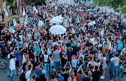 Las Comunas 8 y 9 del Frente de Todos cerraron su campaña en Lugano