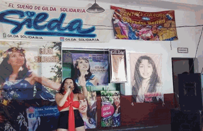 Homenaje a Gilda en Mataderos a beneficio de centro cultural