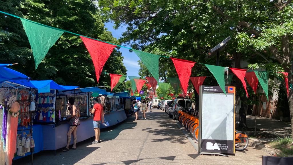 La Feria de Parque Saavedra funcionará durante todo el fin de semana largo: “Un paseo para toda la familia”