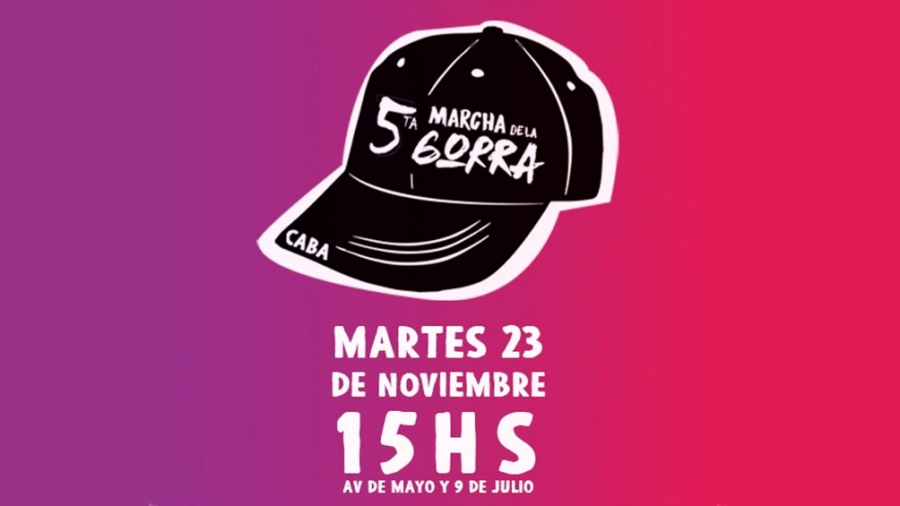 “Marcha de la Gorra” en la Ciudad de Buenos Aires