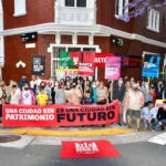 Vecinos protestaron contra una torre de 23 pisos en el Área de Protección Histórica de Palermo Chico