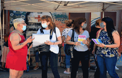 El Ministerio de Desarrollo Humano organizó una jornada de concientización en los barrios populares