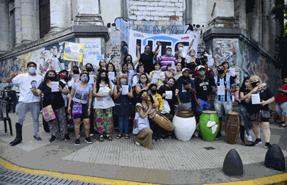  Piden por un jardín en el barrio de La Boca