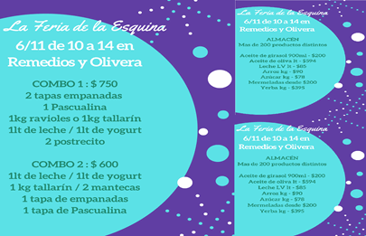 Vuelve la Feria de La Esquina en Ahora es Cuando