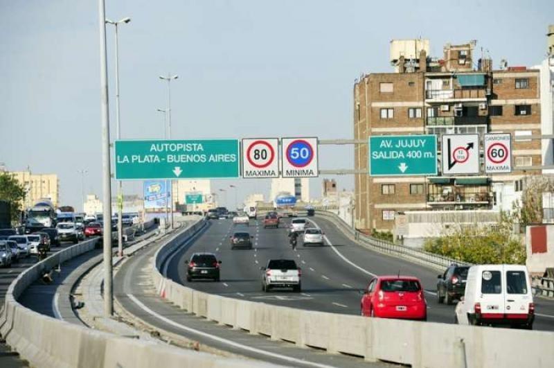 Cierra por obras de mantenimiento el enlace entre las autopistas 25 de Mayo y Buenos Aires-La Plata