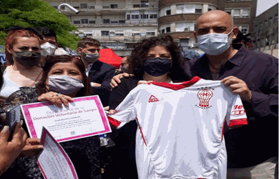 Reconocimiento al club Huracán por parte del Ministerio de Salud