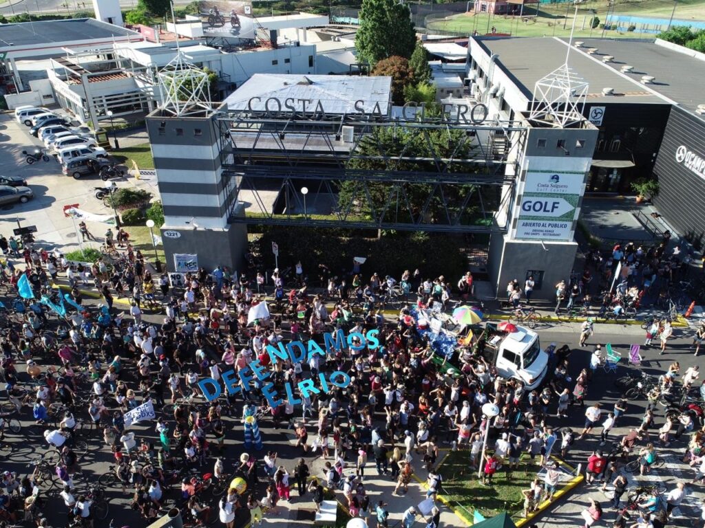 El Frente de Todos presentará 50.000 firmas para crear un parque público en Costa Salguero