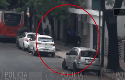 Detuvieron en Parque Patricios a una banda gracias a las cámaras de seguridad