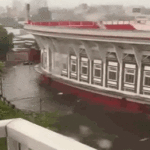 Por las lluvias se inundaron el Palacio Ducó y la Bombonera