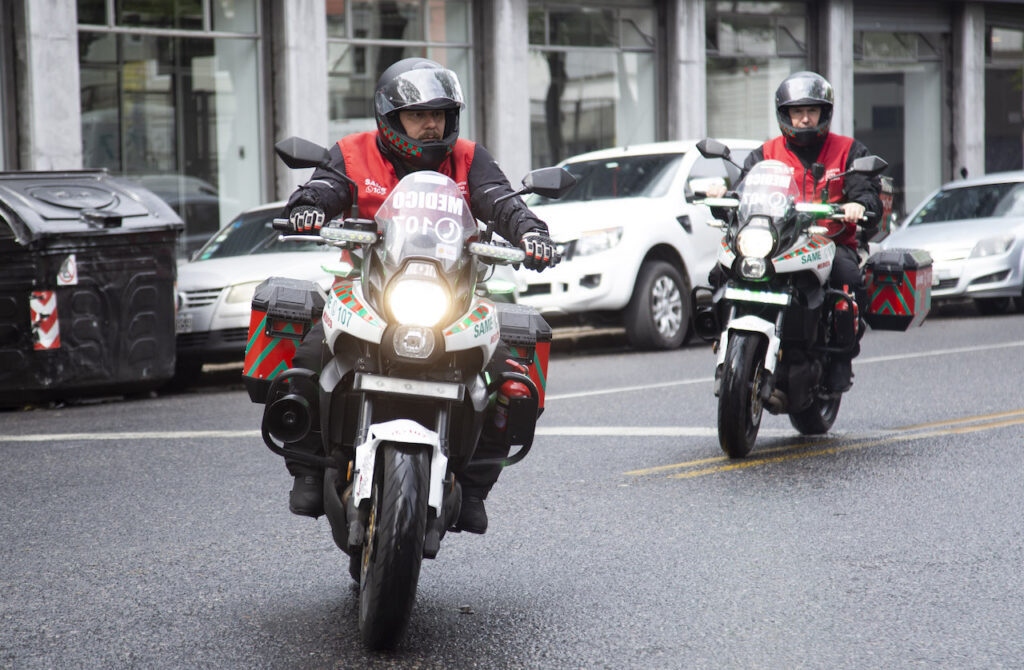 El SAME incorpora motos para atender emergencias en la Ciudad de Buenos Aires