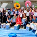 Acto de presentación de más de 50 mil firmas por un parque público en Costa Salguero