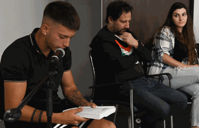 Encuentro literario en Vélez Sarsfield