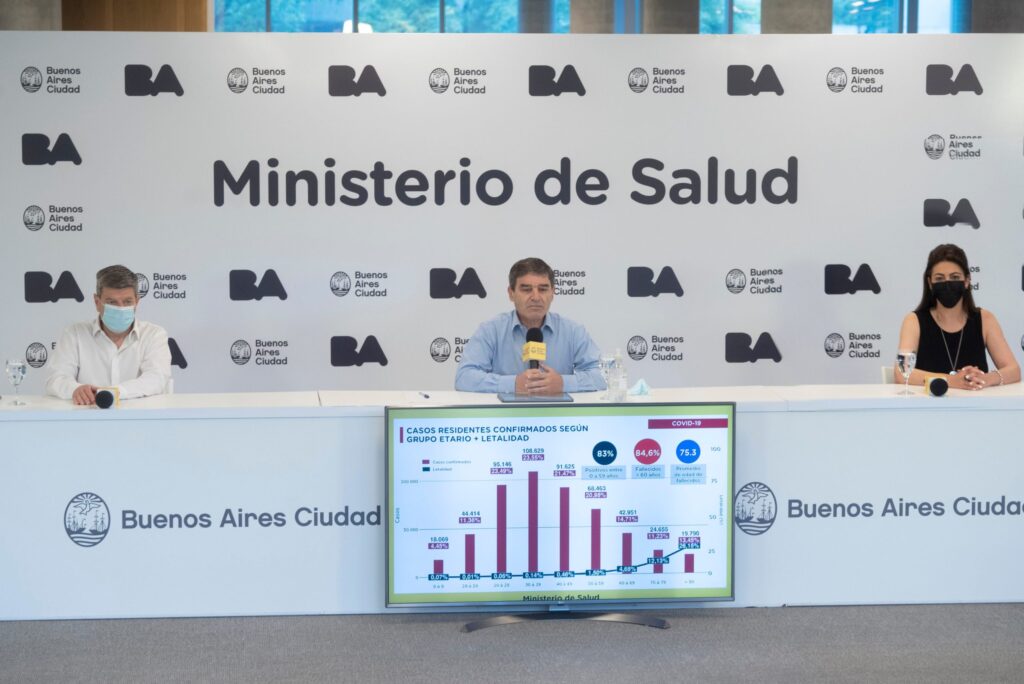 Quirós dijo que no será grave la llegada de nuevas variantes con el 85% de la población vacunada
