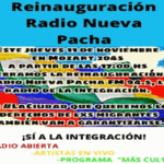 Reinauguración de Radio Nueva Pacha en barrio Cildañez