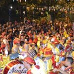Festival carnavalero en La Paternal con Los Reyes del Movimiento de Saavedra y Los Fantoches de Villa Urquiza