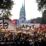 Enfermeros convocan a la segunda marcha de antorchas de Congreso a Plaza de Mayo por mejoras laborales