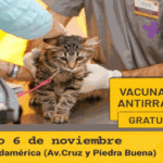 Vacunación antirrábica en La Plaza Sudamérica