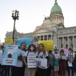 La familia del playero golpeado por un adolescente marchó al Congreso para exigir Justicia