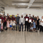 Policías de la Ciudad firmaron las escrituras de sus viviendas en el Barrio Olímpico