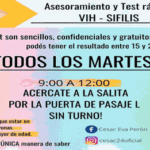 Testeo de VIH y sífilis en Villa Soldati