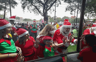 Motociclistas solidarios por el hospital Garrahan