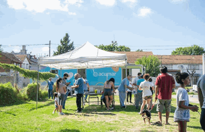 Vacunación de mascotas en la Comuna 7