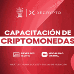 Huracán brinda capacitación a sus socios en criptomonedas