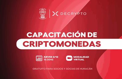 Huracán brinda capacitación a sus socios en criptomonedas