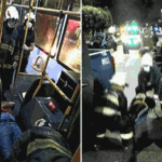 Chocaron un colectivo y una camioneta en el barrio de Barracas