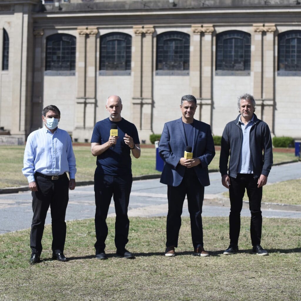 Rodríguez Larreta presentó a Jorge Macri como ministro de Gobierno de CABA