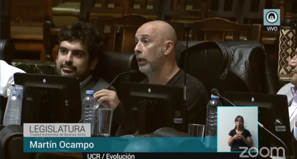 En plena sesión, la UCR pidió cambios en el convenio con IRSA en Costanera Sur para poder votarlo