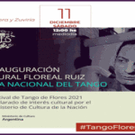 Mural para Floreal Ruiz en el barrio Flores