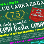 75 años del club Larrazábal a pura fiesta