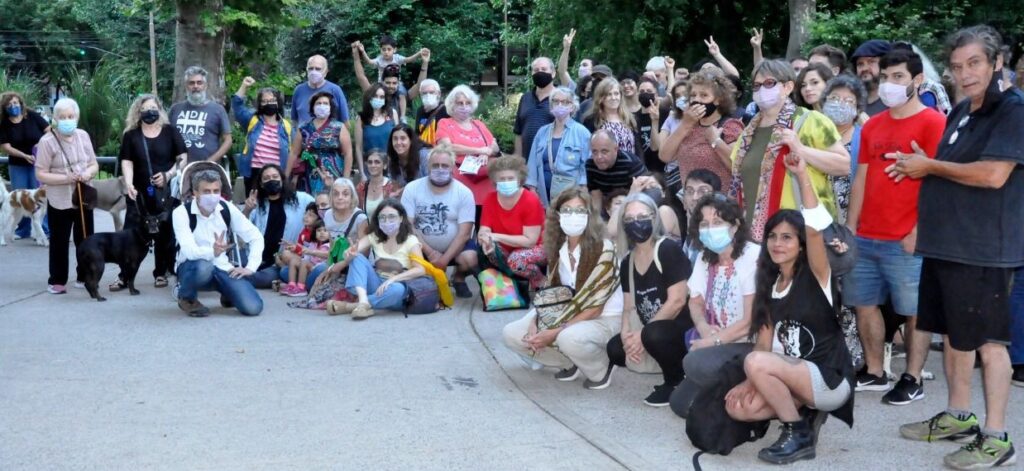 Radio Abierta en Plaza Almagro contra la violencia política en Abasto y alrededores: “Rechazamos enérgicamente las reiteradas expresiones de odio”