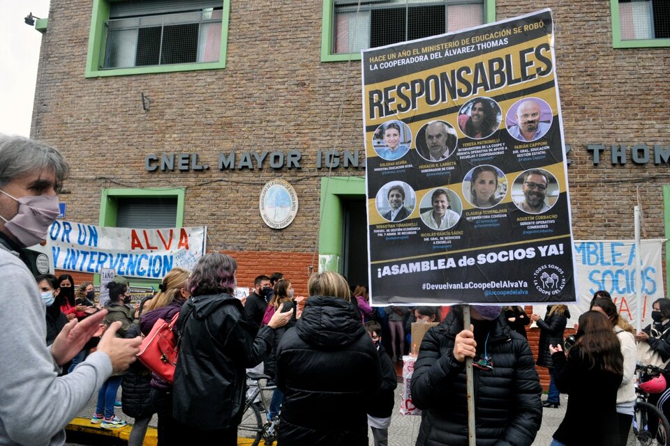 Agronomía: la intervención llega a su fin y las familias podrán recuperar la cooperadora del Álvarez Thomas