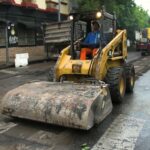 Mataderos: la Ciudad repavimentó Larrazabal con neumáticos recuperados