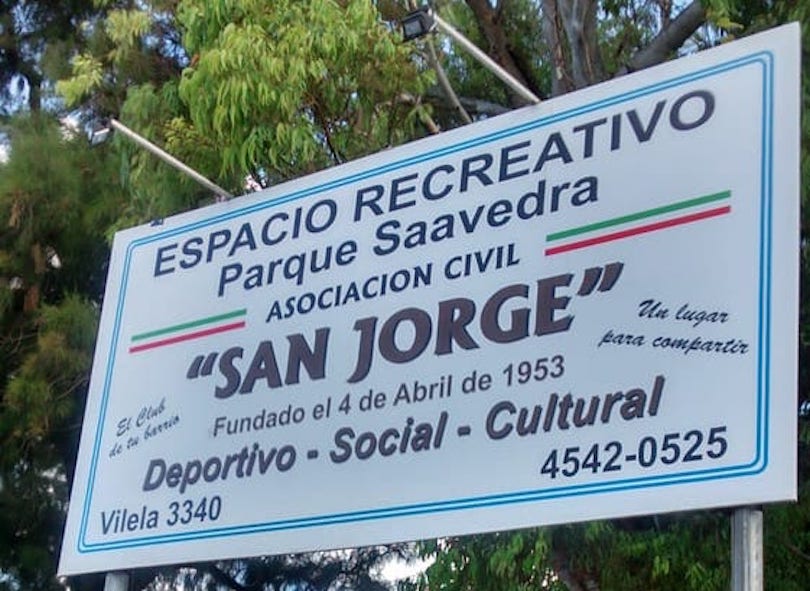 La Legislatura aprobó en primera lectura la renovación de uso del Club San Jorge en Parque Saavedra