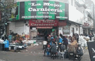 En medio de anuncios de Dominguez y Feletti la carne sube en Liniers