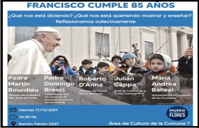 El Papa Francisco cumple 85 años y se festeja en Flores