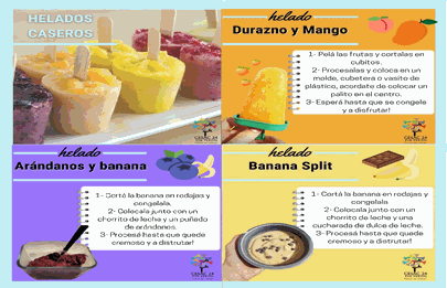 El CeSAC 24 recomienda un buen helado para estos días de calor