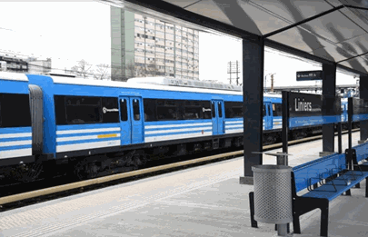 Un domingo sin trenes en Liniers