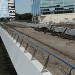 La madera de renovado Puente de la Mujer servirá para un piso de danzas en Lugano