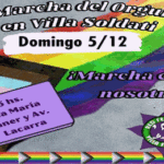 Primera marcha del Orgullo en Villa Soldati