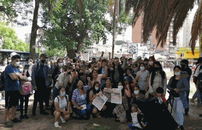 Se reinauguró el Polo Obrero de Parque Avellaneda