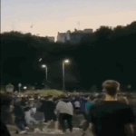 Parque Chacabuco: Batalla campal entre estudiantes