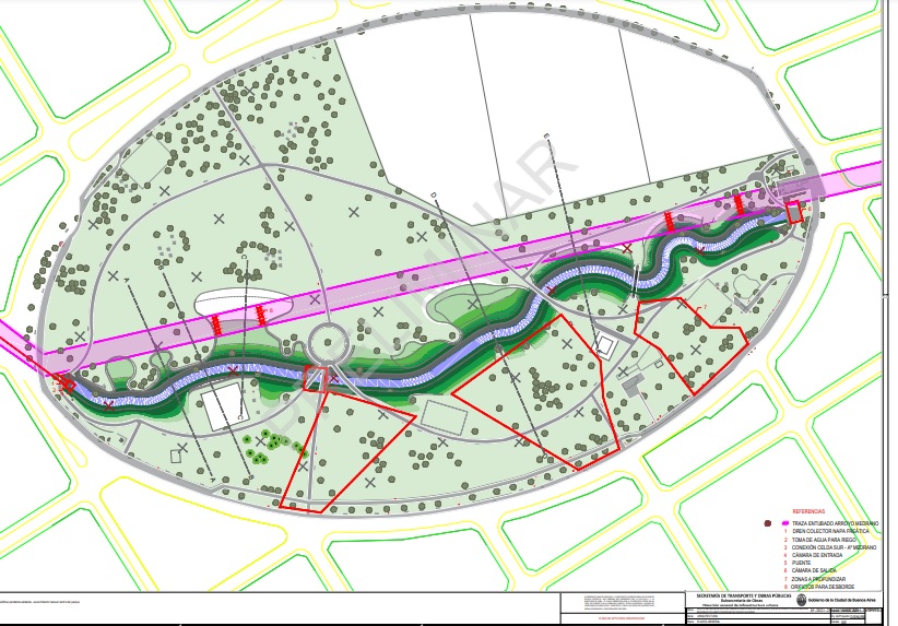 Ciudad suma más reuniones con los vecinos para hablar sobre la regeneración del Arroyo Medrano en Parque Saavedra