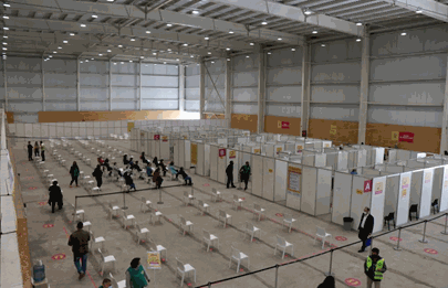 Nuevo centro de testeo en Parque Roca