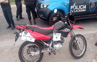 Detienen a ladrones de motos en Villa Lugano
